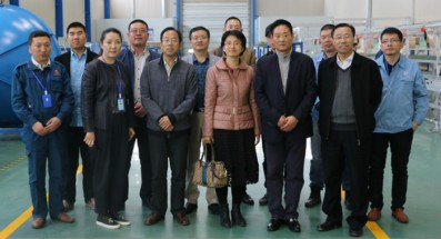 濱海新區中小企業協會領導蒞臨天津龍鼎熙石化新能源科技有限公司實地調研考察